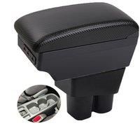 For Honda City Armrest Box Honda City Armrest Auto Storage Box Arm Bracing heighten Interior Details Retrofit Part