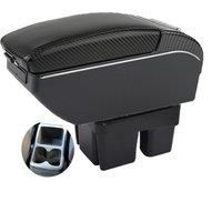 For Golf 7 Armrest Box Volkswagen golf 7 Armrest Auto Storage Box Arm Bracing heighten Interior Details Retrofit