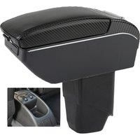 For Peugeot 206 Armrest Box Peugeot 206 Car Armrest Auto Storage Box Arm Bracing heighten Interior Details Retrofit Part