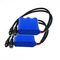 1-10PCS 18650 3S1P 3000mAh 11.1V 12.6V battery pack For solar street lamp monitoring Bluetooth audio battery LED light batteries