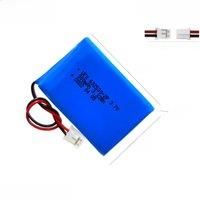 1-12 1S2P Li polymer lithium battery 3.7V For induction speaker visual door lock battery 602530 900mAh with PH 2.0 plug