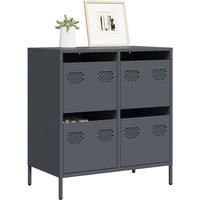 SideboardAnthracite 68x39x73.5 cm Cold-rolled Steel