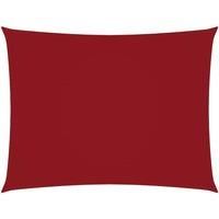 Sunshade Sail Oxford Fabric Rectangular 2x2.5 m Red