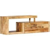 TV Cabinet 120x30x40 cm Solid Mango Wood