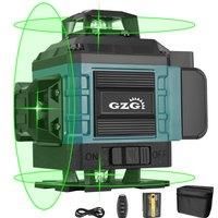 GZG 1 Set 4D 16 Lines Laser Level 360, Self-Leveling laser, Automatic laser level, Laser Level 16 Lines 3d Self-Leveling 360