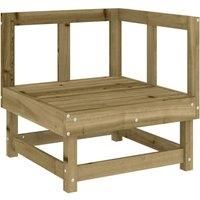 Garden Corner Sofa Impregnated Wood Pine