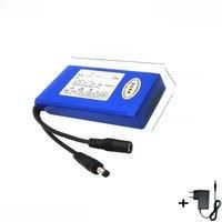 1-10pcs 3S1P Battery Pack 12V For Security monitoring outdoor headlamps lighting lamps fans solar