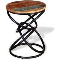 End Table Solid Reclaimed Wood