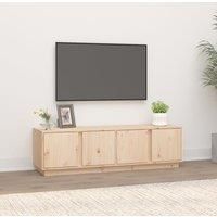 TV Cabinet 140x40x40 cm Solid Wood Pine