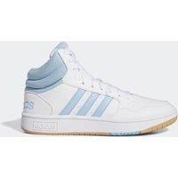 Refurbished Womens Adidas Mid Hoops 3.0 Shoes - White - A Grade