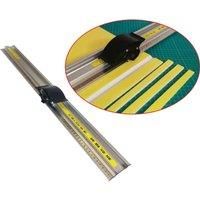 Can customize size Simplified knife ruler, sliding cutting protection, sliding cutting ruler, KT