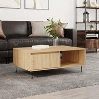 Coffee Table Sonoma Oak 90x60x35 cm Engineered Wood