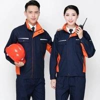 Work Clothing Set Men Women Antifouling Jacket+Pants Spring Autumn Machine Repair Workshop COverall