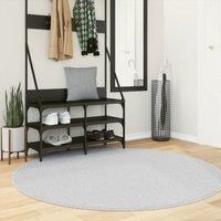 Rug HUARTE Short Pile Soft and Washable Grey £ 160 cm