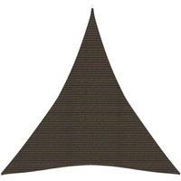 Sunshade Sail 160 g/m Brown 5x6x6 m HDPE