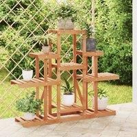 Flower Stand 110x25x96 cm Solid Wood Fir
