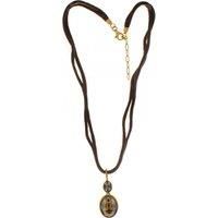 Folli Follie Women's 3N7S123YFS Necklace in Brown