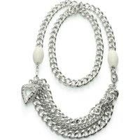 Folli Follie Women's 4N0F047W Necklace in Silver