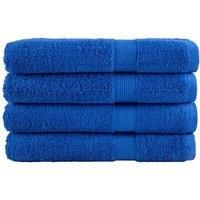 Premium Sauna Towels SOLUND 4pcs Blue 80x200cm 600gsm