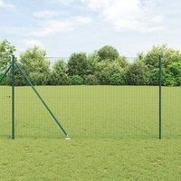 Fence Posts with Spike 26 pcs £32 mm 170 cm Galvanised Steel
