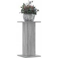 Plant Stands 2 pcs Grey Sonoma 30x30x60 cm Engineered Wood