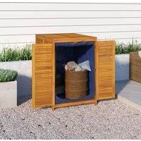 Garden Storage Box 70x87x104 cm Solid Wood Acacia