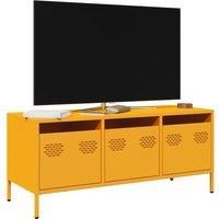 TV Cabinet Mustard Yellow 101.5x39x43.5 cm Cold-rolled Steel