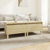 Side Tables 2 pcs Sonoma Oak 50x46x35 cm Engineered Wood