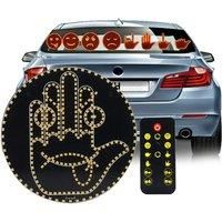 Creative Fun Three Models Gesture Lamp Car Interior Rear Windshield LED Hand Gesture Sign Middle