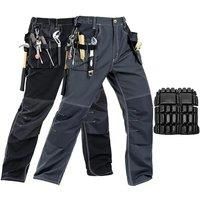 2025 New High Quality Craftsman Men's Work Pants Workwear Multi Pockets Work Trousers Mechanic