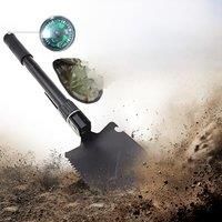 Multifunctional Folding Shovel Garden Tools Camping Mini Telescopic Snow Scraper Foldable