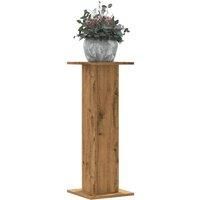 Plant Stands 2 pcs Artisian Oak 30x30x80 cm Engineered Wood