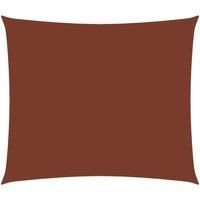 Sunshade Sail Oxford Fabric Rectangular 6x7 m Terracotta