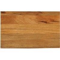Table Top Live Edge 60x20x2.5 cm Solid Wood Mango