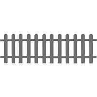 Picket Fence WPC 200x60 cm