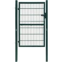2D Fence Gate (Single) Green 106 x 210 cm
