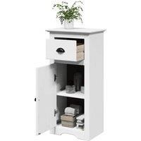 Bathroom Cabinet BODO White 44x30x90 cm