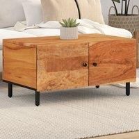 Coffee Table 80x50x40 cm Solid Wood Acacia