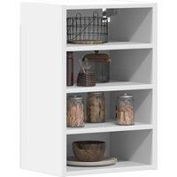 Hanging Cabinet White 40x29.5x60 cm Engineered Wood