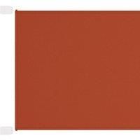 Vertical Awning Terracotta 140x800 cm Oxford Fabric