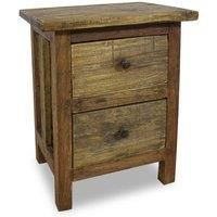 Nightstand Solid Reclaimed Wood 40x30x51 cm