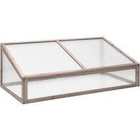 Greenhouse Grey 110x58.5x39 cm Fir Wood