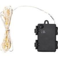 LED String Lights with 66 LEDs and Fan 660 cm