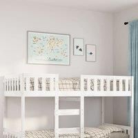Children's Bed without Mattress White 80x200 cm Solid Wood Pine