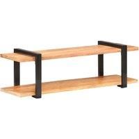 TV Cabinet 130x40x40 cm Solid Acacia Wood
