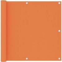 Balcony Screen Orange 90x500 cm Oxford Fabric