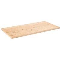 Table Top 100x60x2.5 cm Solid Wood Pine Rectangular