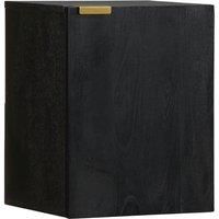 Bathroom Hanging Cabinet Black 38x33x48 cm Engineered Wood