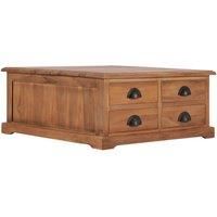 Coffee Table 68x68x30 cm Solid Teak Wood