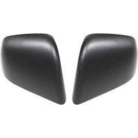 For Tesla Model Y 2021-2024 Real 100% Carbon Fiber Rear View Mirrors Cover Side Door Rearview